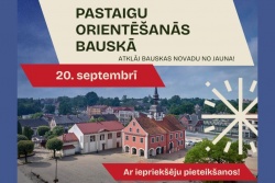 Atpūtas un ceļojumu piedāvājumi 15.09.2025 - 20.09.2025 Piesakies: Pastaigu orientēšanās Bauskā Bauskas TIC